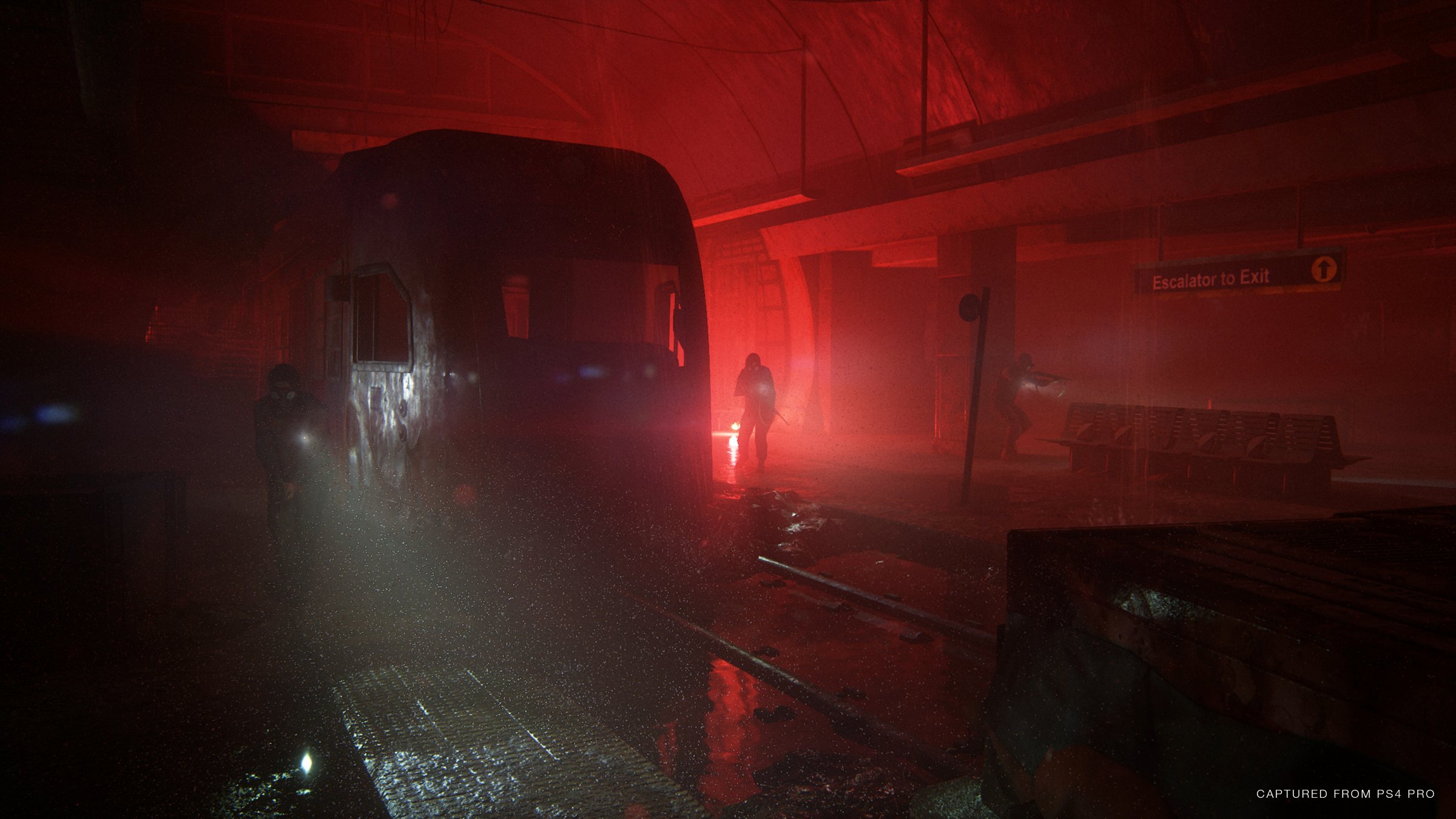 Sneaking through abandoned subways.
