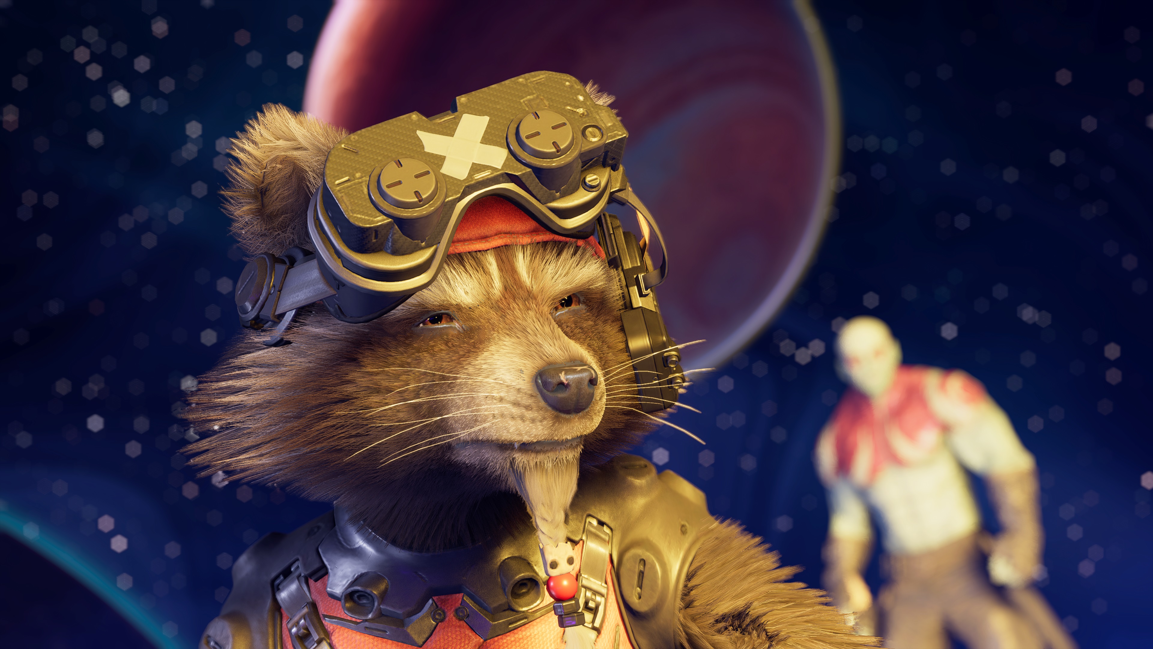 Rocket and Groot are exceptionally well designed.