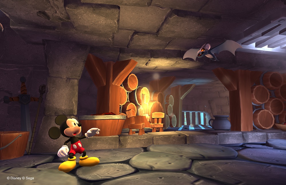 castle of illusion staring mickey mouse screenshot