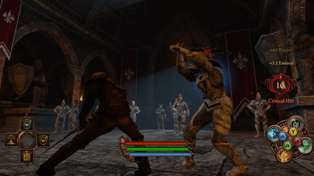 Good combat system in The Dark Eye - Demonicon