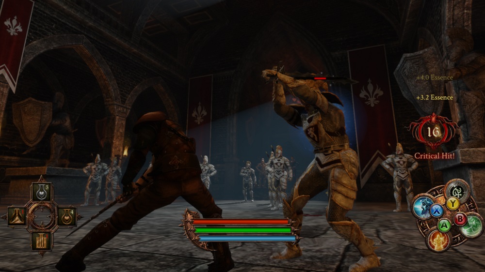 Good combat system in The Dark Eye - Demonicon