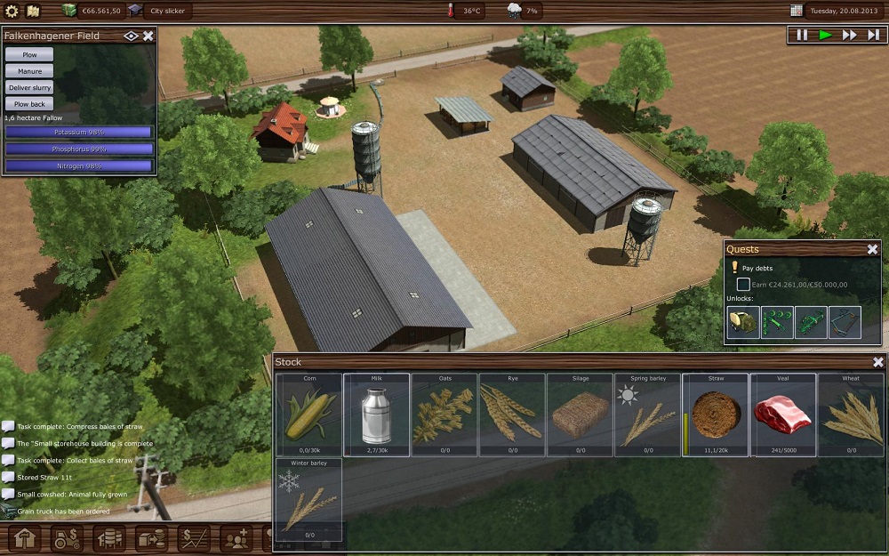 Farming Manager review for Windows PC