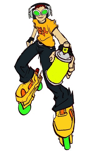 Jet Set Radio's music is almost intact!