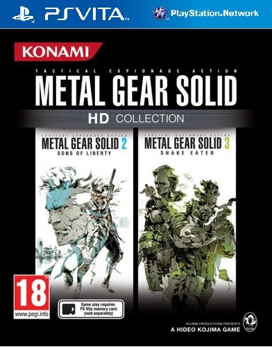 Metal Gear Solid HD Collection dated for PS Vita