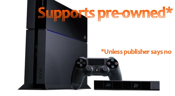 Playstation 4, not quite DRM free