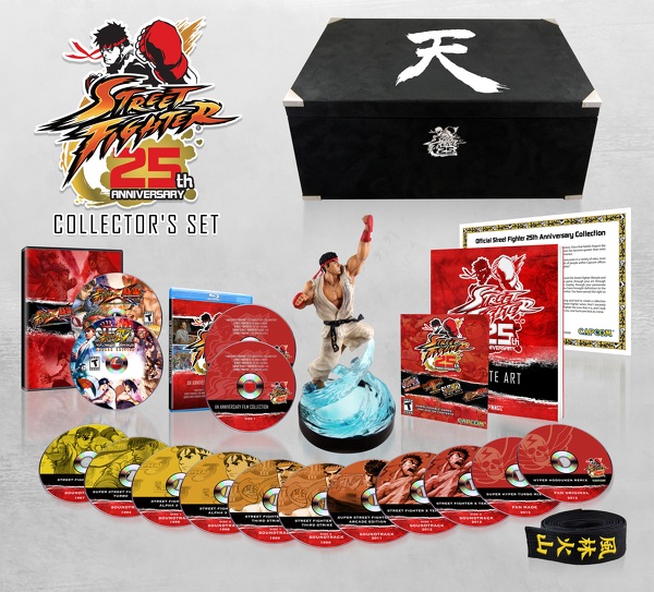 Gaze in awe at the Street Fighter 25th Anniversary Collector's Set