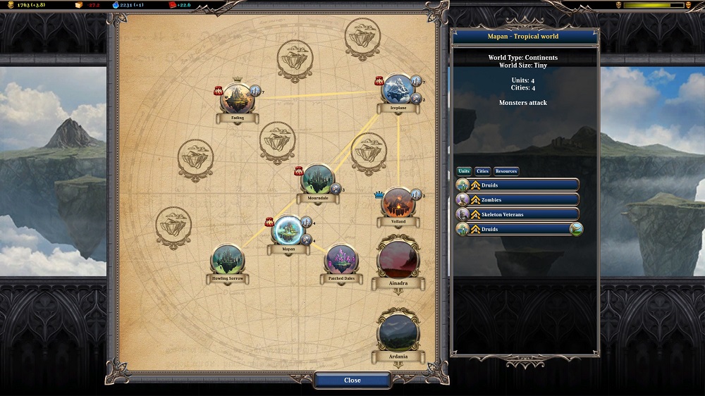 traversing the worlds back to Ardania