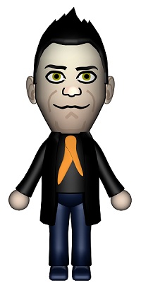 Mii Robbie Williams creeps me out a little